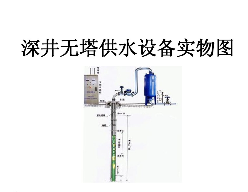 渭南潼关县井泵无塔式供水设备